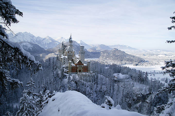 Neuschwanstein im Winter – Schwangau & Füssen